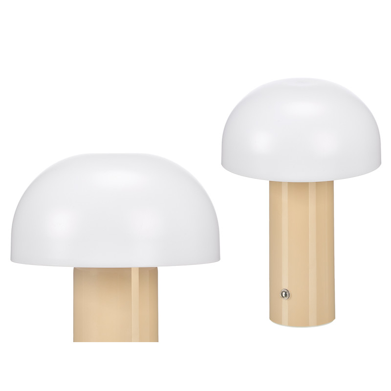 LAMPE TABLE BEIGE