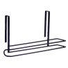 SOPORTE NEGRO METAL ROLLO COCINA