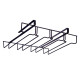 SOPORTE NEGRO METAL COPAS