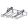 SOPORTE NEGRO METAL COPAS