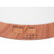 LED WOOD FINISH BASE HUMIDIFIER 500ML