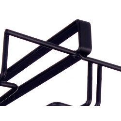 SUPPORTO NERO METALLO CALICI