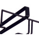 SUPPORTO NERO METALLO CALICI