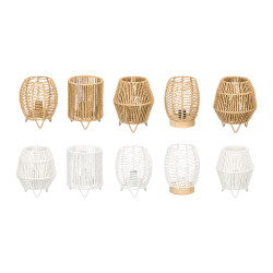 CANDEEIRO DE MESA REDONDO DE CORDA SORT 5 DISPLAY.