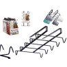 SUPPORTO NERO METALLO TAZZE
