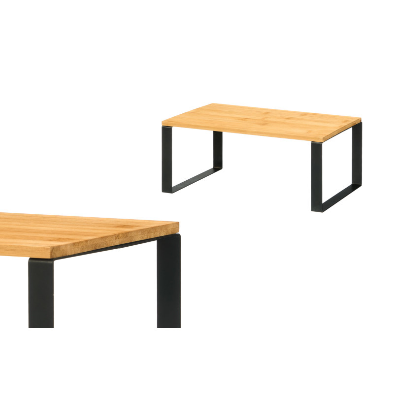 SET DI 2 MENSOLE IN BAMBÙ 40X19CM