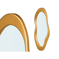 ESPELHO DE PLÁSTICO DOURADO 120CM