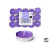 SET 30 VELAS TEA LIGHT LAVANDA 3H