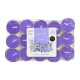 SET 30 TEA LIGHT LAVANDA  3H