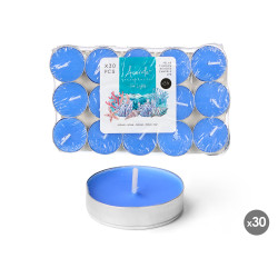 SET 30 TEA LIGHT OCEANO  3H
