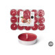 SET 30 TEA LIGHT MELA CANNELLA 3H