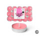 SET 30 TEA LIGHT ORCHIDEA 3H