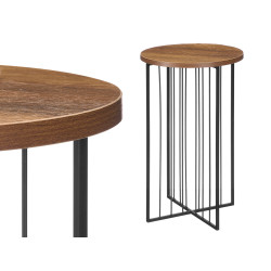 TALL ROUND SIDE TABLE