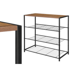 SHOE RACK SHELF WITH 4 SHELVES