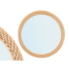 ESPEJO BORDES RATTAN REDONDO GRANDE