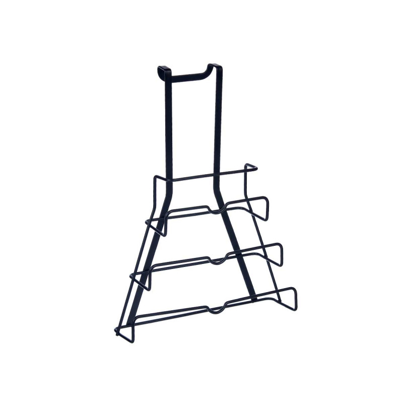 SUPORTE METAL PRETO P TAMPAS FRIGIDEIRAS