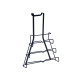SUPPORTO NERO METALLO DA APPENDERE C PORT COPERCHI
