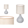 DOMED TABLE LAMP GREY