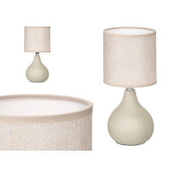 LAMPADA DA TAVOLO A CUPOLA BEIGE
