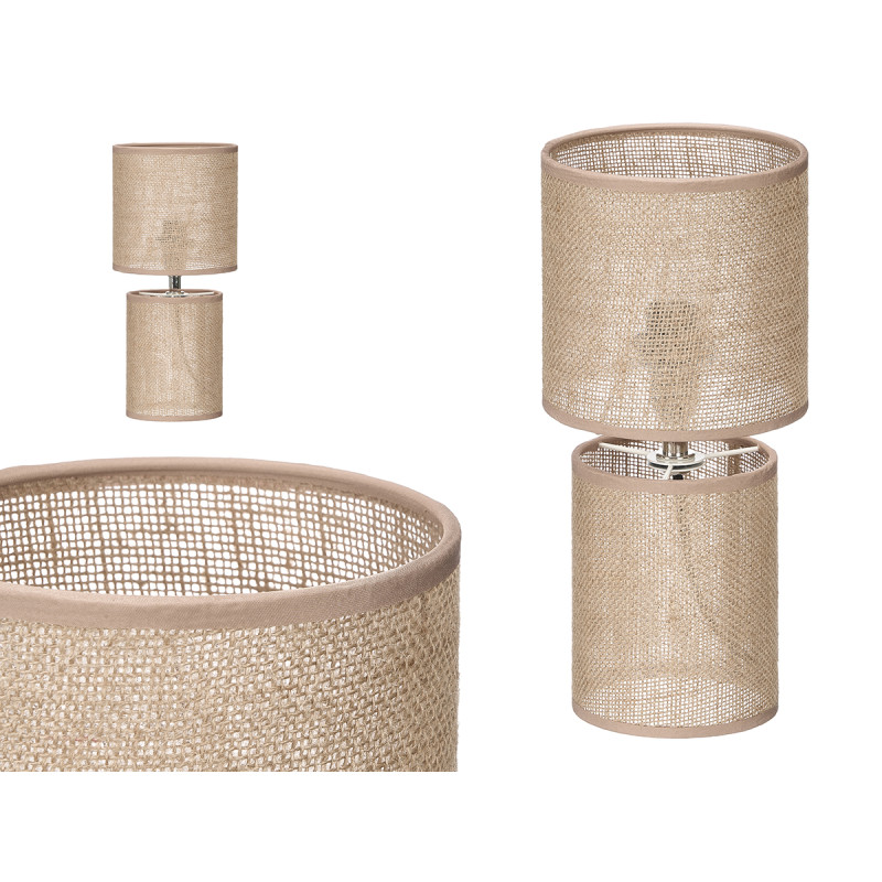 BRAIDED TABLE LAMP NATURAL
