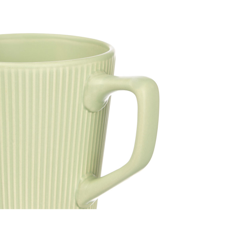 ASSORT POIGNEES MUGS LE PETIT DEJEUNER 4 CLR VIVES