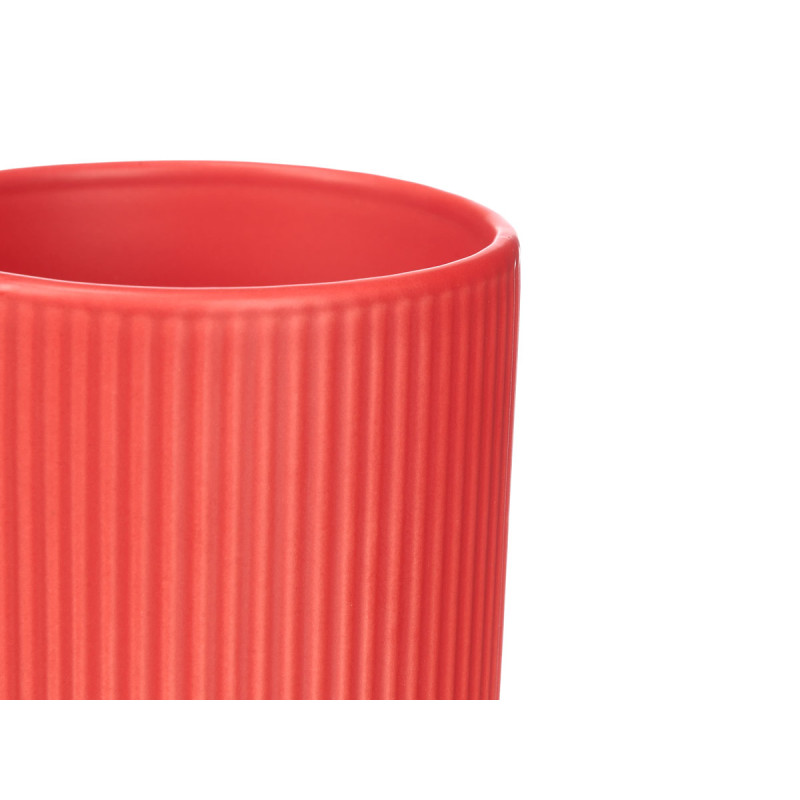 VERRE RAYE ASSORT 4 CLR VIVES 270ML