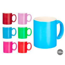 CANECA NEON SORT 6 COR 120 ML