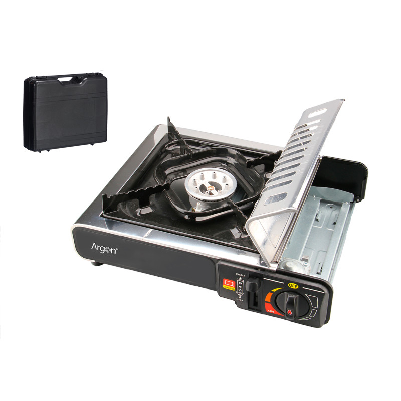 HORNILLO GAS PORTATIL METAL NEGRO 