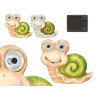 SOLAR FIGURE SNAIL ASSORTED 2 COL