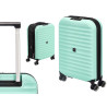 VALISE PLIABLE AVEC CADENAS 37L TURQUOISE