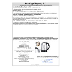 BOUILLOIRE ACIER INOX 1,8L