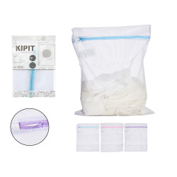 SAC MACHINE A LAVER 50X40CM ASSORT 3 COU