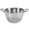 24CM DIAM STAINLESS COLANDER W HANDLES
