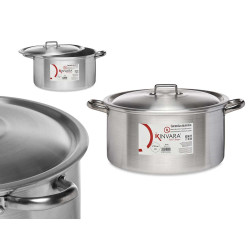 CACEROLA ALUMINIO 34 CM 15 L