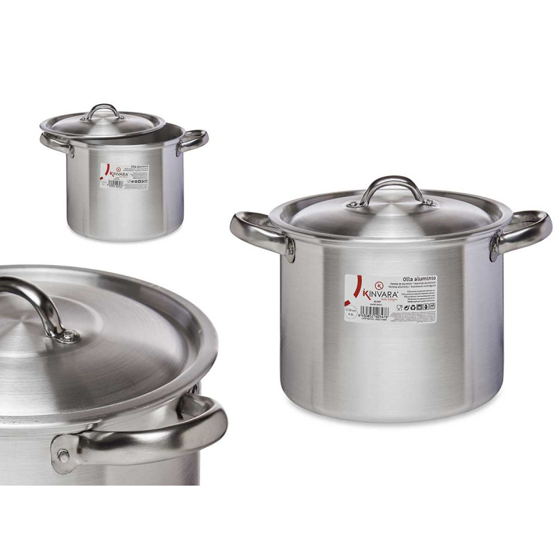 OLLA ALUMINIO 20 CM 4,5 L