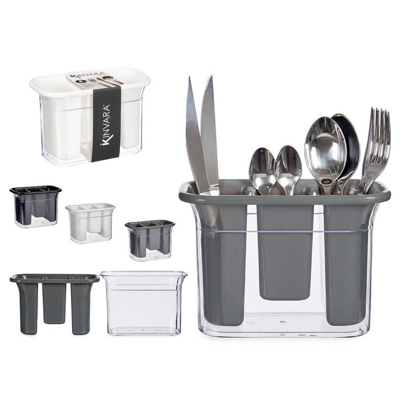 PLASTIC FORK STAND DARK COL MIX 3