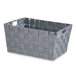 CESTA CONICA RECT COM ASAS MED CINZA