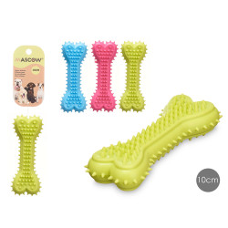 HUESO SILICONA 10CM SURT 3 PEQ