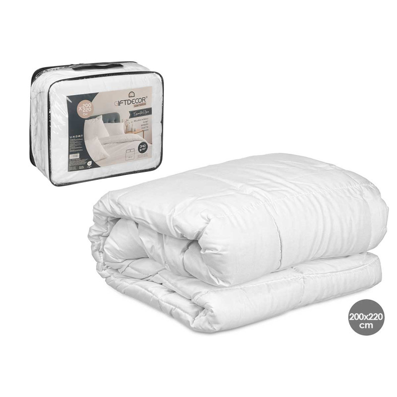 COUETTE A REMBOURRAGE BLANC 200X220CM