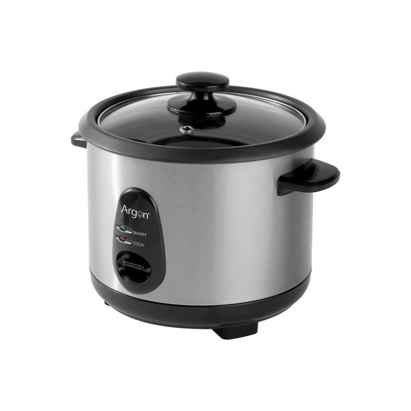 CUISEUR DE RIZ ÉLECTRIQUE ACIER 1L 400W CUISEUR DE RIZ ÉLECTRIQUE ACIER 1L 400W