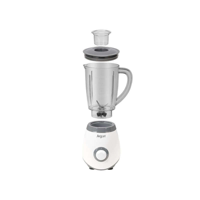 VERRE BLENDER BLANC GRIS 1,5L 350W VERRE BLENDER BLANC GRIS 1,5L 350W