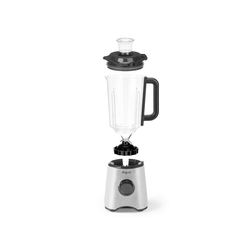 VERRE BLENDER ACIER NOIR 1,5L 350W VERRE BLENDER ACIER NOIR 1,5L 350W