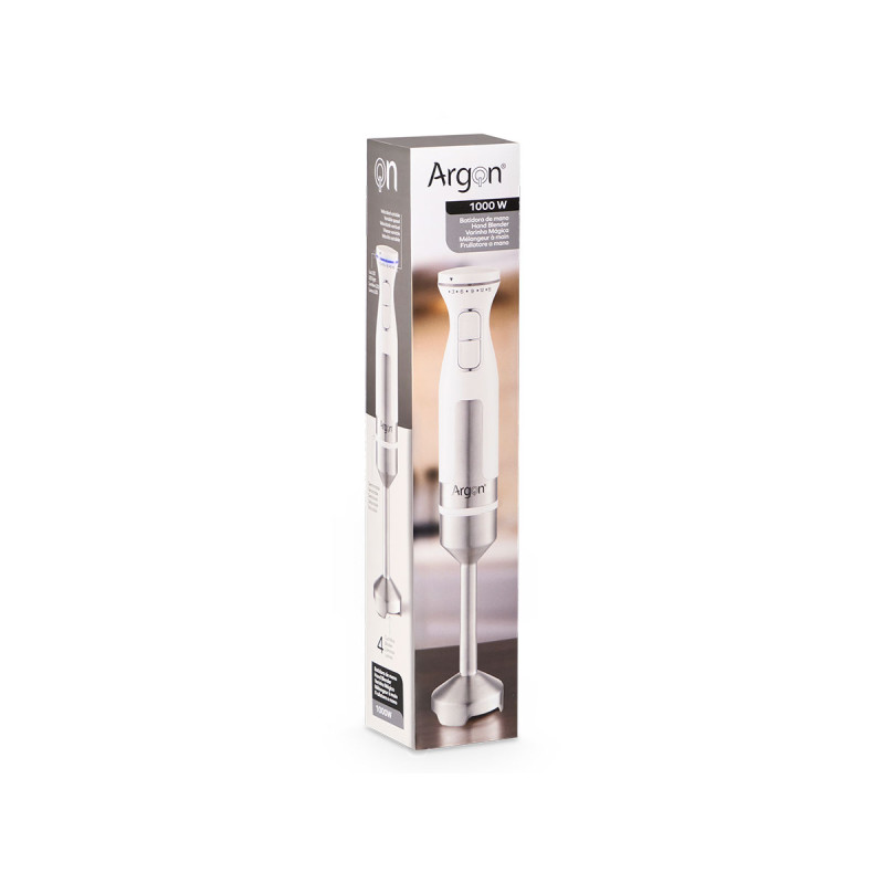 MIXEUR EN ACIER BLANC 1000W MIXEUR EN ACIER BLANC 1000W