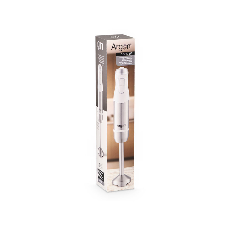 MIXEUR EN ACIER BLANC 1500W MIXEUR EN ACIER BLANC 1500W