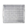 CESTA RECTANGULAR 23CM BRANCO