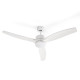 VENTILATEUR DE PLAFOND LUMIÈRE 3 PALES BLANC 40W VENTILATEUR DE PLAFOND LUMIÈRE 3 PALES BLANC 40W