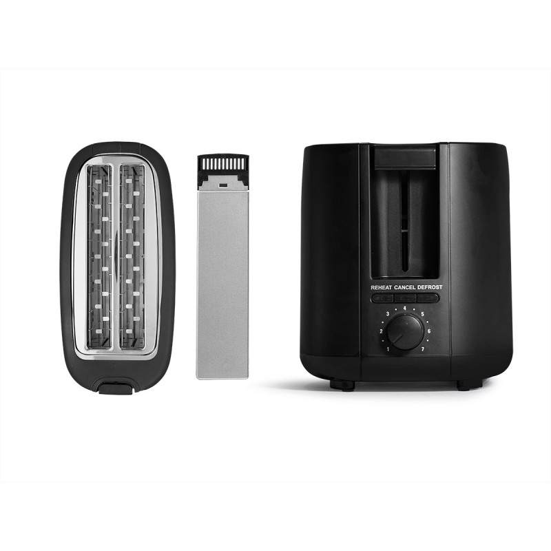 GRILLE-PAIN DOUBLE LONG NOIR 1400W GRILLE-PAIN DOUBLE LONG NOIR 1400W