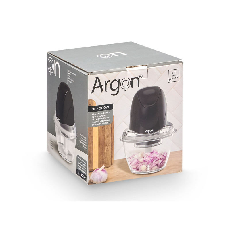 HACHOIR AUTOMATIQUE NOIRE 1L 300W HACHOIR AUTOMATIQUE NOIRE 1L 300W