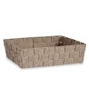 CESTA RECTANGULAR SEM ASAS 34CM NATUR