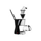 CAFETIERE FILTRE VERRE 12 TASSES 1280ML 750W CAFETIERE FILTRE VERRE 12 TASSES 1280ML 750W